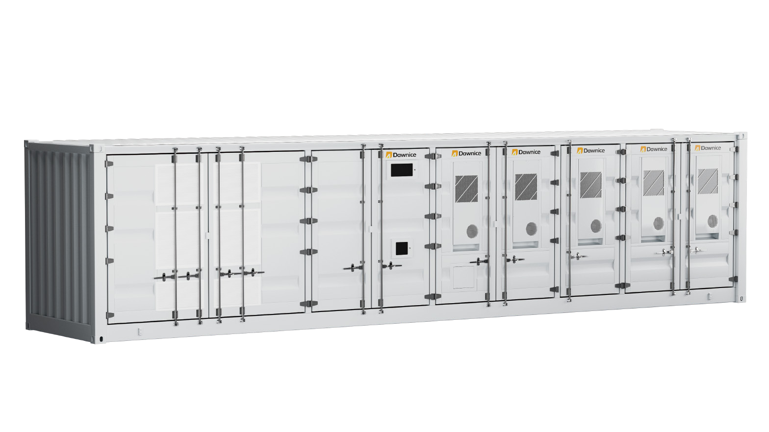 DAWNICE batterikontainer 1 MW / 2 MWh