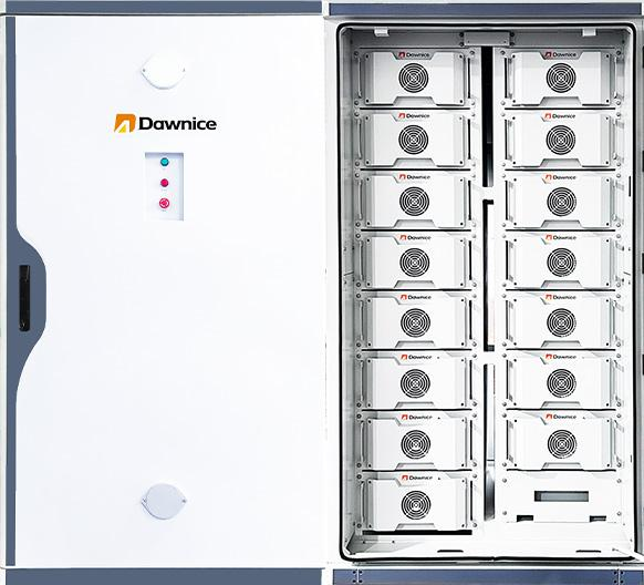 DAWNICE HZEB-HCT-200 utendørs batteriskap 225 kWh